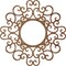 Ekena Millwork Reims Wood Fretwork Pierced Ceiling Medallion, Walnut, 28"OD x 10 3/4"ID x 3/8"T CMWP28X28X0375REWA - alternate 4